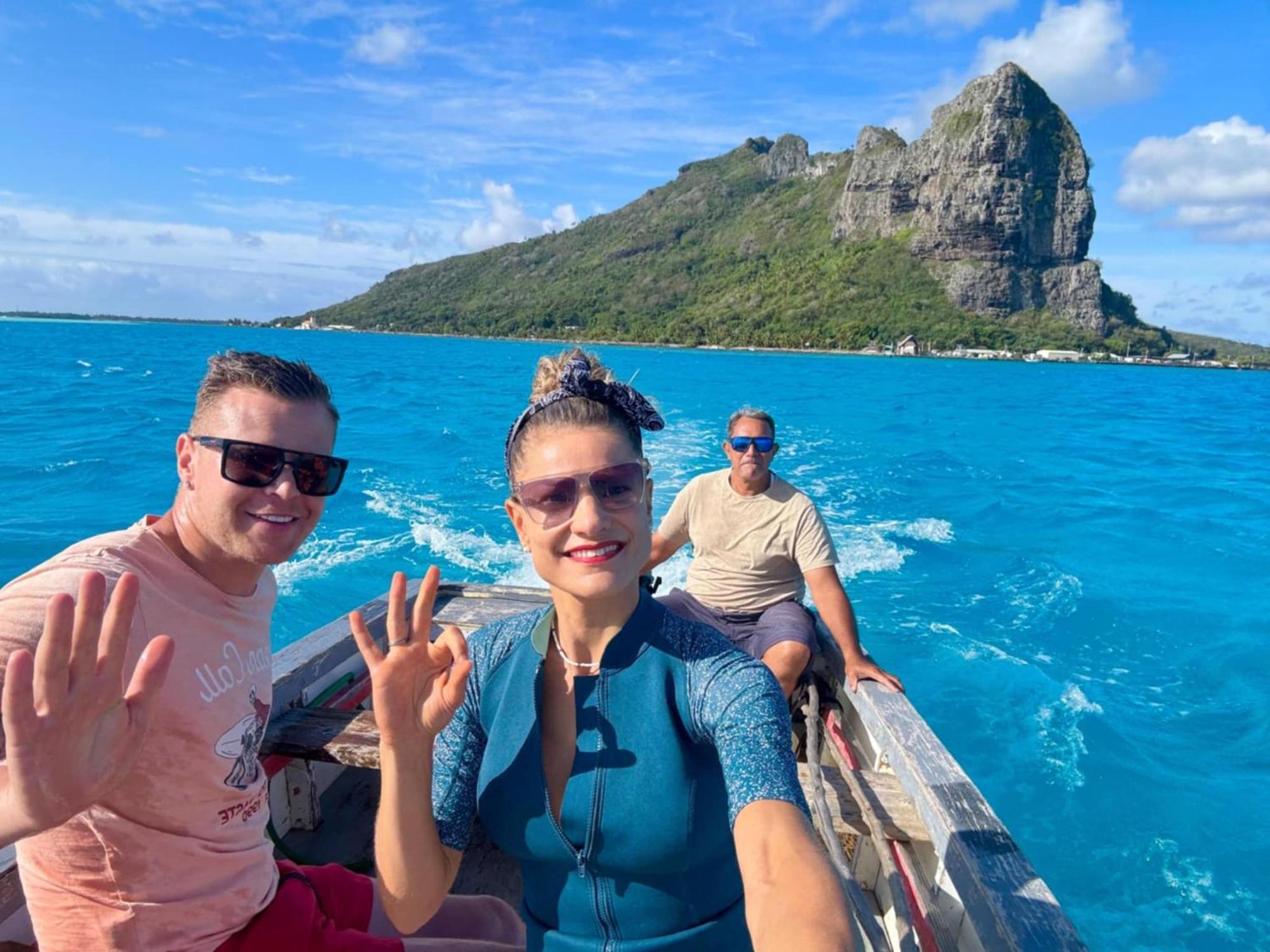 Apartmán Hei Maurua Te-Fare-Arii Exteriér fotografie